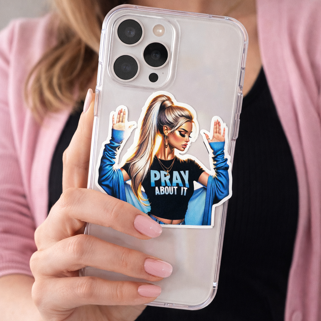 PRAY ABOUT IT FAITH GIRL