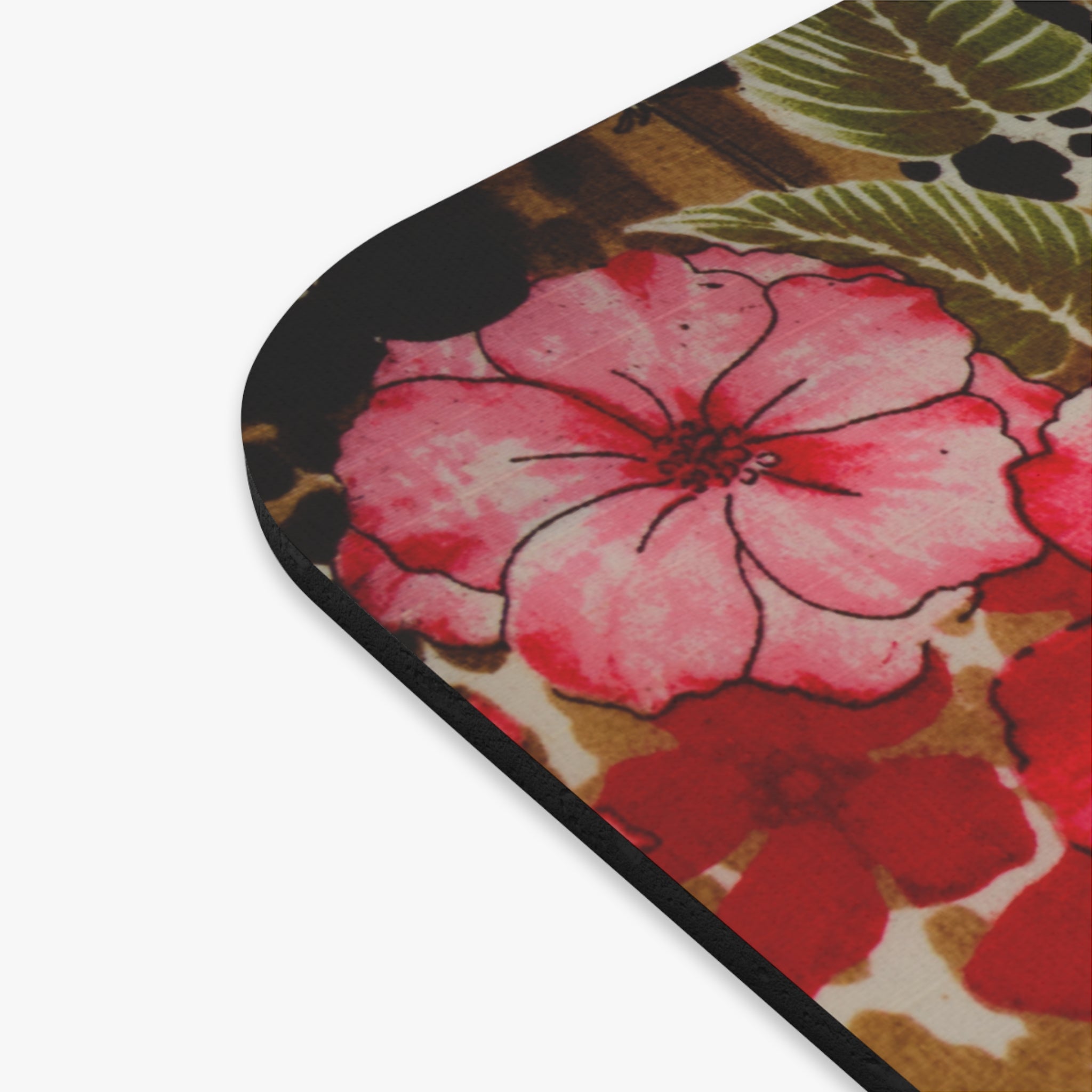 PRAYER WORKS FLORAL LEOPARD MOUSE PAD