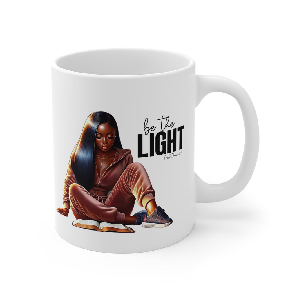 BE THE LIGHT, SIS MUG