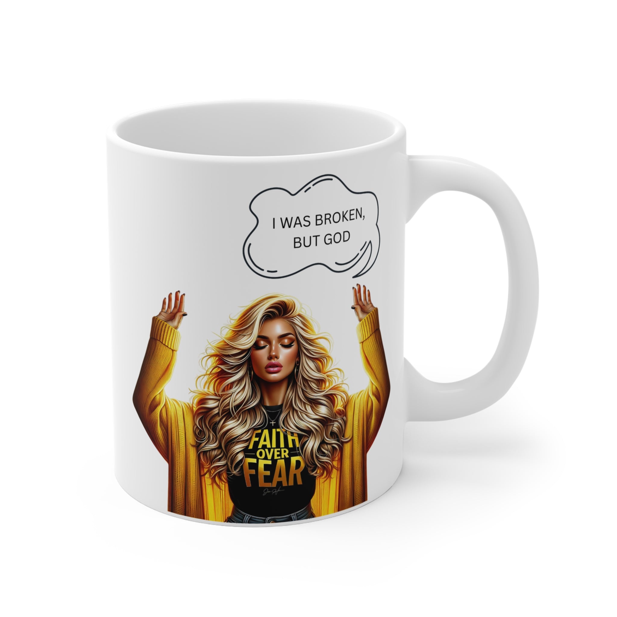 BUT GOD MUG